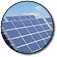 Ícone do sistema fotovoltaico