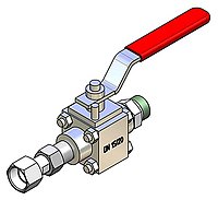 Ball valve, M24x1,5