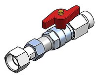 Ball valve, M24x1,5