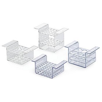 Test tube rack type D made of polycarbonate