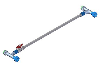 Manually adjustable bypass M30x1,5