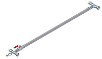 Manuell einstellbarer Bypass G1 1/4 mit Manometer-Anschluss Manuell einstellbarer Bypass G1 1/4 mit Manometer-Anschluss